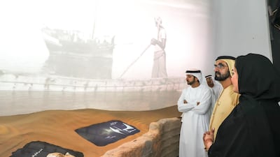 He was accompanied by Sheikh Hamdan bin Mohammed, Crown Prince of Dubai and Chairman of Dubai Executive Council, and Sheikh Maktoum bin Mohammed, Deputy Ruler of Dubai.