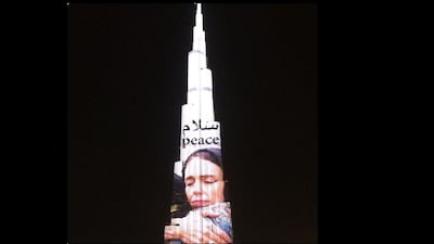 The Burj Khalifa in Dubai