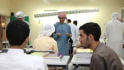 Education watchdog says while Dubai's state schools for girls have improved, those for boys are lagging in the secondary years.