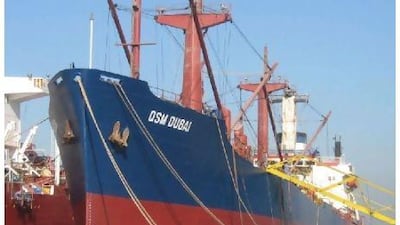 The MV QSM Dubai was captured last June, a private Somalian force rescued the ship and crew.