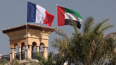 Last week, the UAE and France held a high-level business council meeting in Paris amid efforts to strengthen their trade and investment ties. AFP