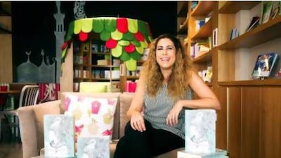 Rewa Zeinati, the Dubai-based Lebanese author of Nietzsche's Camel Must Die. Lee Hoagland / The National