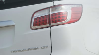 The Chevy's tech includes front and rear park assist, lane-departure warning and blind-spot alert. Antonie Robertson / The National