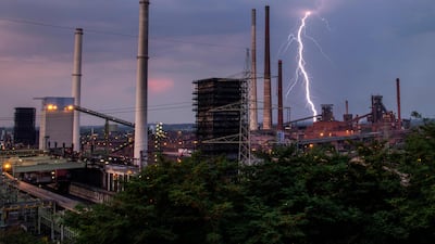 German industry will be offered direct support to protect it from surging energy costs. AFP