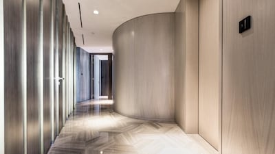 The homes has a wine cellar, a storage room, a maid’s quarters, a utility room, five wardrobes, walk-in wardrobe, smart home technology, three parking spaces and comes fully furnished. Courtesy Luxhabitat