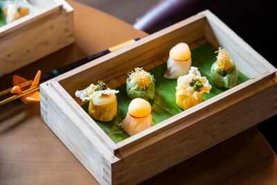 The iftar menu is dominated by various types of dim sum. Photo: Tan Cha