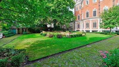 The 'secret' garden providing a private green space in the heart of London