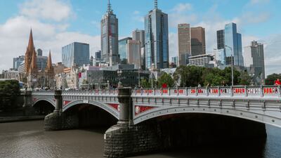Melbourne, Australia, was ranked as the eighth-best city for expats, who say they are happy with their work-life balance. Photo: Unsplash