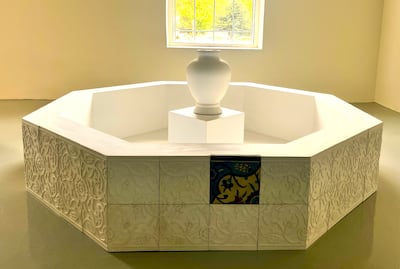 Troubled Waters by Nadi Abusaada at Amman Design Week. Photo: Amman Design Week