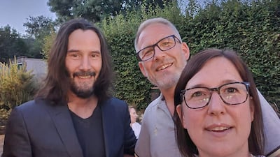 Keanu Reeves amazed locals when he stopped by a Northamptonshire pub. PA