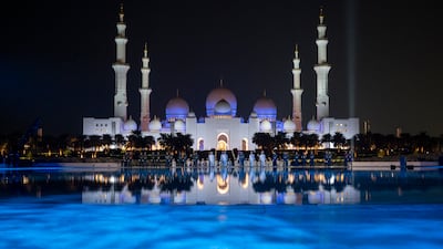 The UAE Armed Forces Honour Guard participates in a Commemoration Day ceremony at Wahat Al Karama. Photo: Mohamed Al Hammadi / Ministry of Presidential Affairs