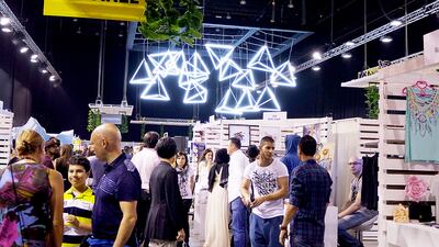 this year apparel deisgner have joined the garden's retail space. FFWD fashion week Dubai, April, 2015. BlogCREDIT: Hafsa Lodi