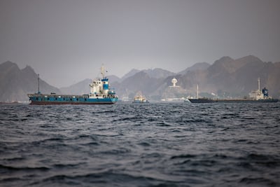 Debate has raged on whether or not Iran and Oman can charge ships for traversing the Strait of Hormuz. Getty Images