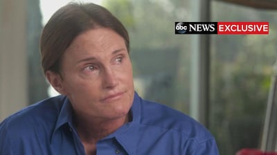 Bruce Jenner was the fifth most searched person in the UAE this year. Jenner sits down with ABC News anchor Diane Sawyer for a two-hour interview in April 2015. Reuters / ABC News / Handout via Reuters