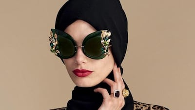 D&G rolled out its second collection of abayas to coincide with Eid 2016. Courtesy Dolce & Gabbana