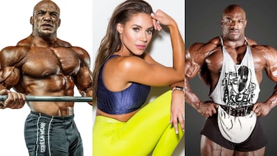 Big Ramy, Kelsey Wells and Ronnie Coleman are some of the bodybuilding and fitness personalities set to appear at Dubai Muscle Show and Dubai Active