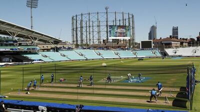 Britain Cricket - India Nets - The Oval - June 10, 2017 General view during nets Action Images via Reuters / John Sibley Livepic EDITORIAL USE ONLY.