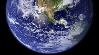 Nasa image of the Earth. Nasa / AFP