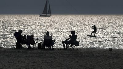 It might not to be optimal sunbathing conditions in the UAE over the next few days. Chris Whiteoak / The National