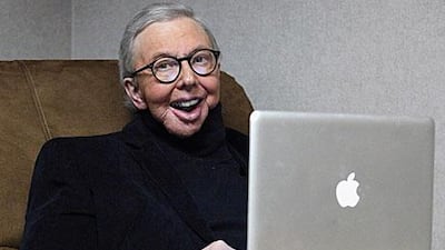 Pulitzer Prize-winning movie critic Roger Ebert died of cancer, aged 70. Charles Rex Arbogast / AP