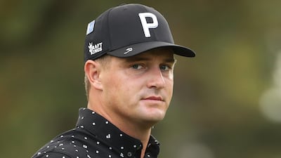 Bryson DeChambeau prior to the Masters at Augusta. Getty