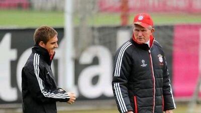 Despite the intensity of their rivalry, Bayern Munich manager Jupp Heynckes, right, has respect for the way Real Madrid play.