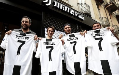 Cristiano Ronaldo's arrival at Juventus has already sparked excitement among the club's fans. AFP