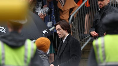 Filming for 'The Batman', directed by Matt Reeves, began in January 2020 but was put on hold due to the Coronavirus Pandemic. AP Photo