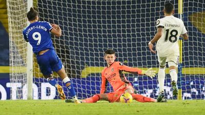 LEEDS UNITED PLAYER RATINGS: Illan Meslier, 6 - Outside of the two goals that he couldn’t do much to prevent, Leeds’ number one made some decent saves on an eventful night in Yorkshire. Reuters