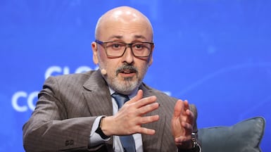 Waleed Al Muhairi, deputy group chief executive of Mubadala, spoke of the UAE's resilience and discipline amid the current conflict with Iran. AFP