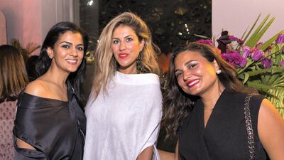 Ritu Upadhyay, Amanda Navai and Mikele Ugarte