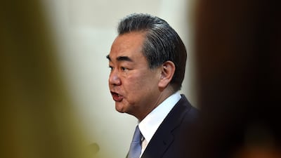 Chinese foreign minister Wang Yi says he is “confident that Gulf countries have the wisdom to resolve divergence" . EPA / Wael Hamzeh