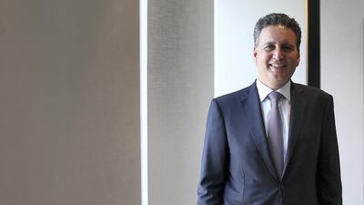 Karim El Solh, chief executive of Gulf Capital, at the firm's office in DIFC. Satish Kumar/ For the National