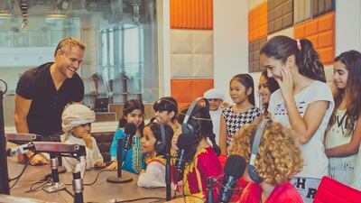 Nick Watson, the co-founder of Pearl FM, wants to give something back to the children of the UAE. Courtesy Children’s Radio Station