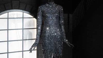 Lady Gaga donned this sequinned creation in 'American Horror Story'. Courtesy SCAD