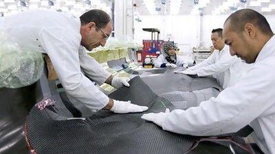 Manufacturing expanded by 5.9 per cent last year revealing grounds for optimism in an important non-oil segment of the economy. Jumana El Heloueh / Reuters