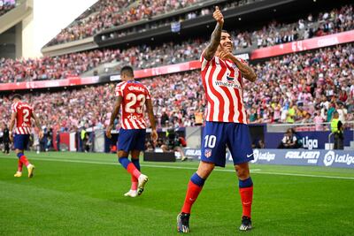 Angel Correa scored both goals in Atletico Madrid's 2-1 win over Girona. AFP
