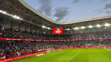 The highly impressive Prince Moulay Abdellah Sports Complex in Rabat was built within two years. Andy Mitten for The National