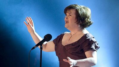 Susan Boyle's performance in Abu Dhabi has been cancelled and according to her website she will not be doing any shows until her UK tour in March. EPA/CASPER CHRISTOFFERSEN