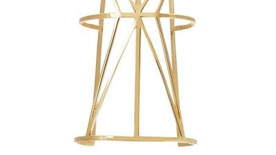 Cuff: Radial Cuff, produced in Fairtrade workshops, Dh1,310, Edge of Ember. Courtesy Edge of Ember