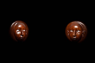 Emirati Alaa Edris's Wiswas looks at the darker side of whispers. Photo: National Pavilion UAE - Venice Biennale