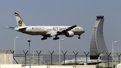 The changes in the Etihad flight schedule will benefit passengers transiting from the Indian cubcontinent. Khamran Jebreili / AP Photo