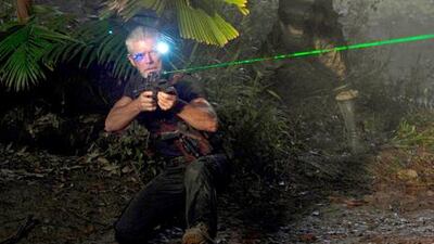 Stephen Lang in Terra Nova, Steven Spielberg's latest television blockbuster.