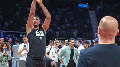 Giannis Antetokounmpo of the Milwaukee Bucks. Victor Besa / The National