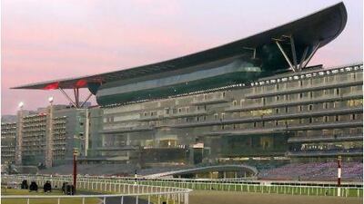 Meydan Racecourse has been criticised by some North American trainers for using a synthetic Tapeta track, rather than dirt. Mike Young / The National