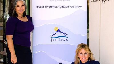 Anna Heystek and Jules Lewis. Courtesy of Women’s Peak Performance Summit