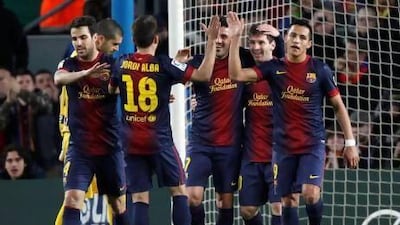 Qatar Foundation is a shirt sponsor of the Barcelona team and the idea looked plausible that they may take the concept forward. Gustau Nacarino / Reuters