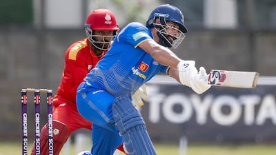 UAE captain Harpreet Bhatia bats against Canada in Dundee. Photo: Cricket Scotland