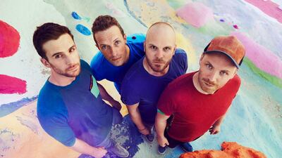 Coldplay L-R: Guy Berryman, Chris Martin, Will Champion and Jonny Buckland. Courtesy Flash Entertainment