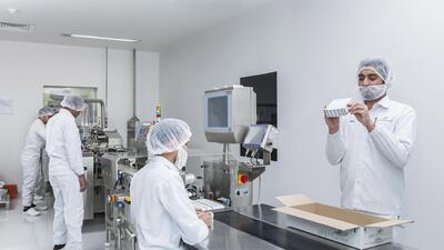 Life Pharma's manufacturing facility in Jebel Al Free Zone in Dubai caters to both local and overseas markets. Courtesy LIFEPharma